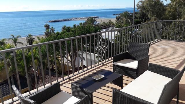 The Terrace Of Puerto Banus Beach Marbellac Extérieur photo